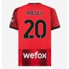 AC Milan Pierre Kalulu #20 Heimtrikot 2023-24 Kurzarm